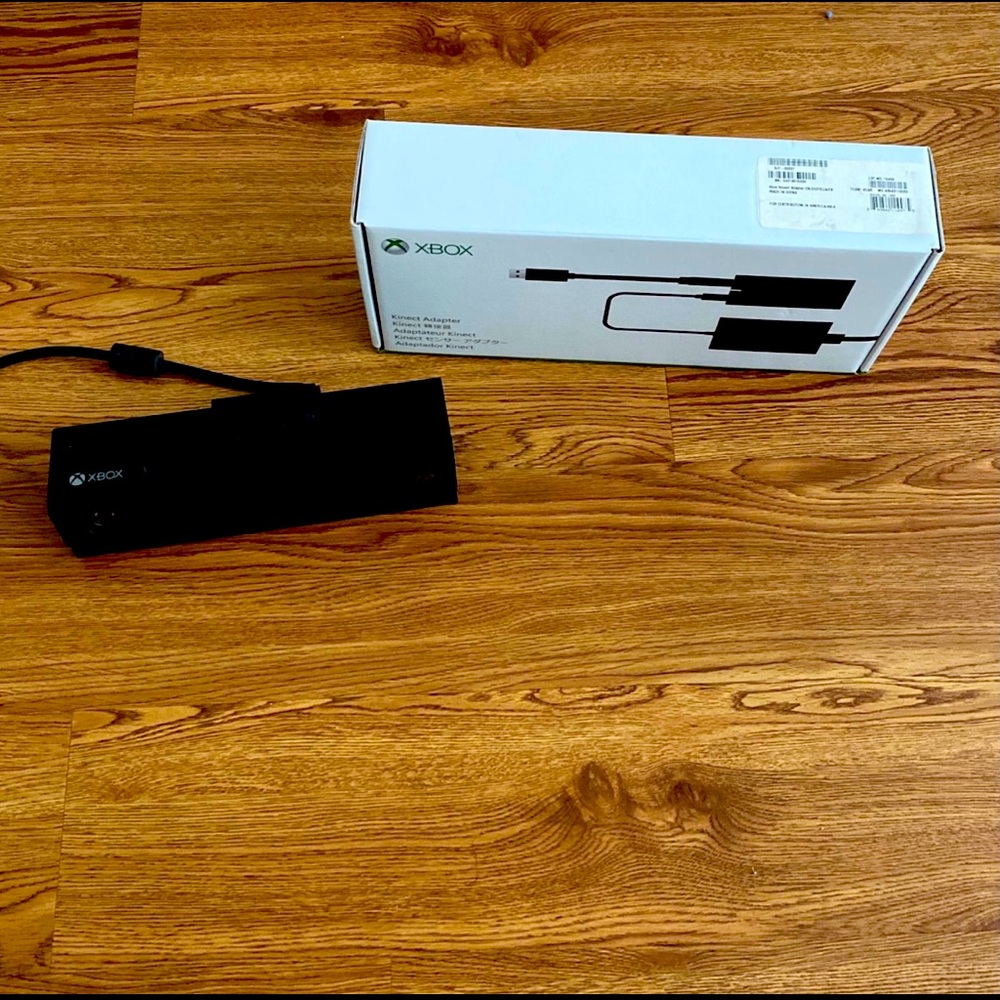 Xbox Kinect sensor bar & Kinect adapter